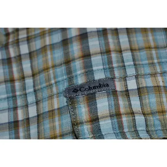 Columbia Titanium Fishing Shirt Men Size Large Performance Camping Hiking Vented - Picture 4 of 8